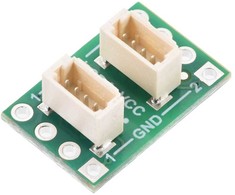 ISO1640 – dvikryptis I2C izoliatorius – JST SH 4 kontaktų – 3–5.5 V / 2.25–5.5 V – Pololu 5391