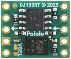 ISO1640 - Dvikryptis I2C izoliatorius su izoliuotu maitinimo šaltiniu - JST SH 4 kontaktų - 5V/3.3V, 200mA - Pololu 5393