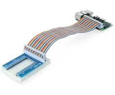 Išplėtimo rinkinys - Raspberry Pi išplėtimas į maketavimo plokštę + juosta + maketavimo plokštė - Iduino RA028
