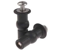 Oem Išsiplėtimo varžtas klozeto sėdynei montuoti M6 14mm su flanšu 18mm - varžtai - 2 vnt
