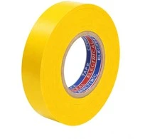 Izoliacinė juosta 16 mm x 10 m - juoda - PVC apsauginė juosta