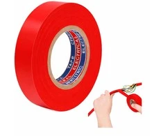Izoliacinė juosta 16 mm x 10 m - juoda - PVC apsauginė juosta