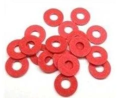 Oem Izoliacinė poveržlė M3x8x1mm - Preso lenta - raudona - 10 vnt