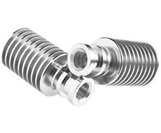 Oem J-Head E3D V6 Ilga galvutė (radiatorius) - su M10 sriegiu jungtimi.