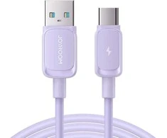 Joyroom Kabelis S-AC027A14 USB į USB C / 3A/ 1.2 m (violetinė)
