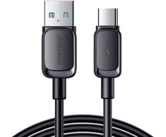 Joyroom Kabelis S-AC027A14 USB į USB C / 3A/ 1.2 m (juodas)