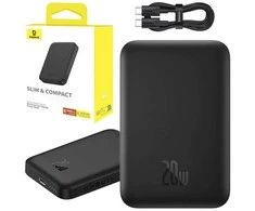 Mini Wireless PowerBank 20W Baseus - juodas