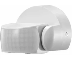 Judesio daviklis, PIR, 12m 1200W 180° IP65 sieninis/lubinis/kampinis Eurolight