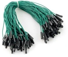 Oem Jungiamieji laidai lizdas-lizdas 20cm žalias - 100 vnt