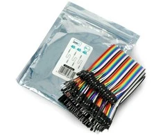 Jungiamųjų laidų rinkinys justPi - 20cm 3 x 40 vnt l-l, k-k, l-k (120 vnt)