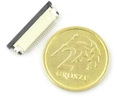 Oem Jungtis ZIF, FFC/FPC, horizontali 40 kontaktų, rastras 0.5mm, vidinis lizdas