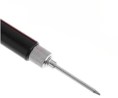 Juodas matavimo zondas – 12.5 cm – Matavimo adata – Mėginių imtuvas