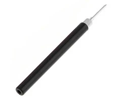 Juodas matavimo zondas – 12.5 cm – Matavimo adata – Mėginių imtuvas