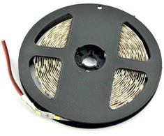 Oem Juosta LED SMD5050 IP20 14.4W, 60 LED/m, 10mm, šiltai balta - 5m