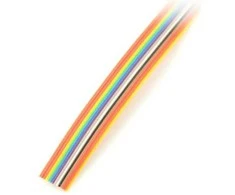 Oem Juostinis laidas 14 spalvotų vielų IDC rastras 1.27mm - ritinys 30.5m