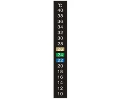 Oem Juostinis termometras akvariumų terariumams nuo 10 iki 40˚C – lipnus