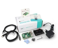 justPi Pro rinkinys – Raspberry Pi 5 WiFi 8 GB RAM + SSD + 32 GB Micro SD + oficialūs priedai