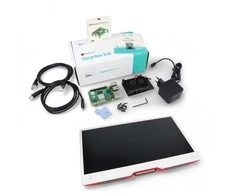 justPi Pro rinkinys su Raspberry Pi 5 8 GB + SSD + monitoriumi + 32 GB Micro SD + priedais