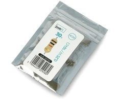 JustPi THT CF anglies rezistorius 1/4W 10kΩ - 30 vnt