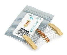 JustPi THT CF anglies rezistorius 1/4W 1.2kΩ - 30 vnt