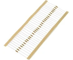 JustPi THT CF anglies rezistorius 1/4W 300Ω - 30 vnt