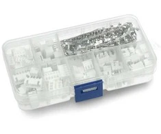justPi XH2.54 2, 3, 4, 5 kontaktų 2.54mm rastro gnybtų rinkinys