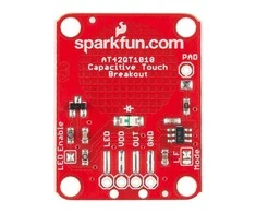 Jutiklinis mygtukas AT42QT1010, SparkFun modulis SEN-12041