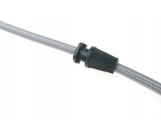 Oem Kabelio užraktas – juodas – 6.5 mm kabeliui – Kabelio spaustukas – 10 vnt