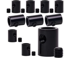 Kabelio užraktas - skaidrus - 6.5 mm kabeliui - kabelio spaustukas - 10 vnt