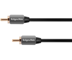 Kabelis 1RCA-1RCA 0.5 m Kruger &amp; Matz