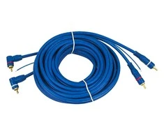 Blow Oem Kabelis 2xRCA kampinis 6mm 5m