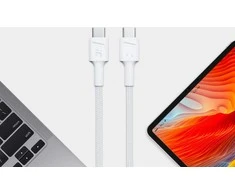 Green Cell Žalias Cell Kabelis Baltas USB-C Type C 30cm Žalias Cell PowerStream su greito įkrovimo Maitinimo tiekimas 60W, Ultra Charge, Quick Charge 3.0
