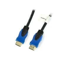 LANBERG CA-HDMI-20CU-0005-BK Lanberg kabelis HDMI M/M V2.0 4K 0.5M Juodas
