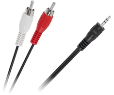 Oem Kabelis JACK 3.5-2 x RCA 1.5m