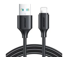 Kabelis prie USB-A / Lightning / 2.4A / 0.25m Joyroom S-UL012A9 (juodas)