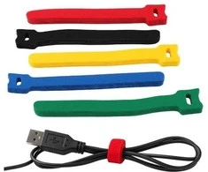 Oem Kabelių laikiklis - mėlynas - Velcro kabelių raištis - 10x150mm