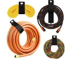 Oem Kabelių laikiklis - tvirtas Velcro - dydis L 50x160mm - juodas - tvirtinimo juosta