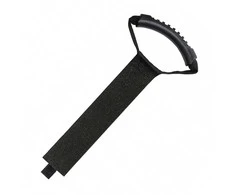 Kabelių organizatorius - tvirtas Velcro užsegimas - L dydis 50x160 mm - juodas - tvirtinimo dirželis
