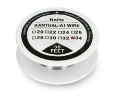 Oem Kaitinimo viela Kanthal A1 0.16mm 56Ω/m - 9.1m