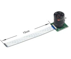 Kamera ArduCam Sony IMX219 8MPx su CS laikikliu, naktinis matymas su objektyvu LS-2718, skirtas Raspberry Pi