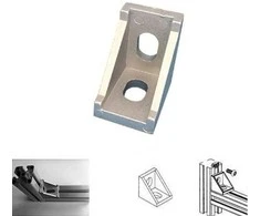 Grąžtas Oem Kampinis laikiklis 35x35mm aliuminio profiliams 3030 - TSLOT, T-NUT, TNUT