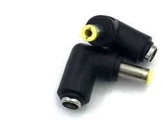 Oem Kampinis nuolatinės srovės adapteris 5.5x2.1 lizdas iki 5.5x2.5 kištuko -