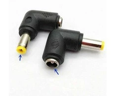 Oem Kampinis nuolatinės srovės adapteris 5.5x2.1 lizdas iki 5.5x2.5 kištuko -