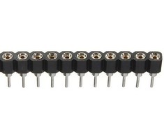Oem Karpomas lizdas 1x40 2.54mm tiesus - 2.9mm aukštis