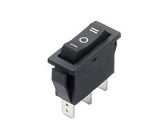 Oem KCD3 klavišinis jungiklis - ON/OFF/ON jungiklis - 230V - 3 kontaktai