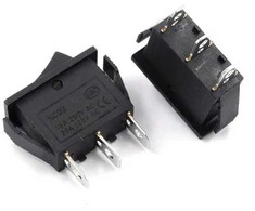 Oem KCD3 svirties jungiklis – ĮJUNGIMO/IŠJUNGIMO jungiklis – 230V – 3 PIN