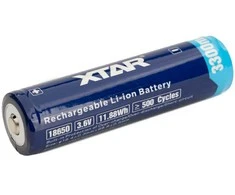 Keeppower Akumuliatorius Li-ion XTAR 18650 3300mAh - 10A su apsauga