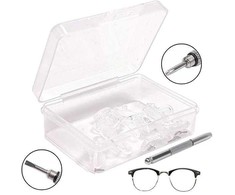 Oem Keičiamų nosies pagalvėlių rinkinys 6.7x13.1 mm akiniams - 5 poros - silikoninės nosies pagalvėlės - G14