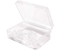 Oem Keičiamų nosies pagalvėlių rinkinys 6.7x13.1 mm akiniams - 5 poros - silikoninės nosies pagalvėlės - G14