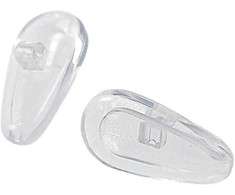 Oem Keičiamų nosies pagalvėlių rinkinys 6.7x13.1 mm akiniams - 5 poros - silikoninės nosies pagalvėlės - G14